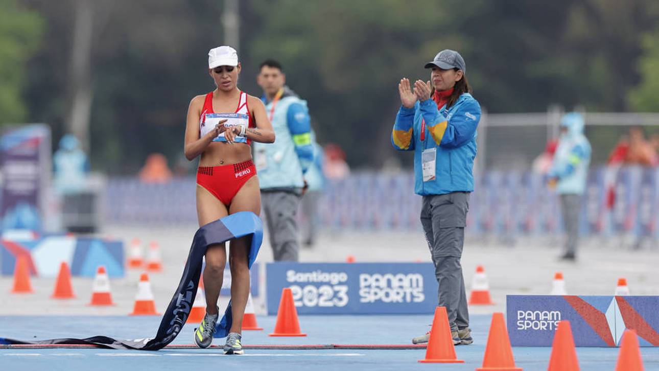 Kimberly García Leon schien den Weltrekord im 20km-Gehen um zehn Minuten verbessert zu haben