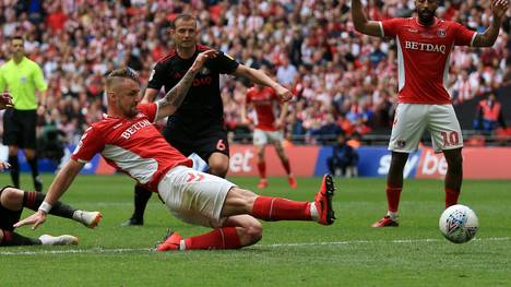 Patrick Bauer erzielte das entscheidende Tor für Charlton Athletic