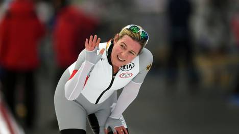 Keine 3000 m am Donnerstag: Claudia Pechstein