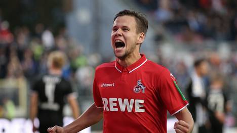 SV Sandhausen v 1. FC Koeln - Second Bundesliga Louis Schaub wechselte zu Saisonbeginn von Rapod wien an den Rhein