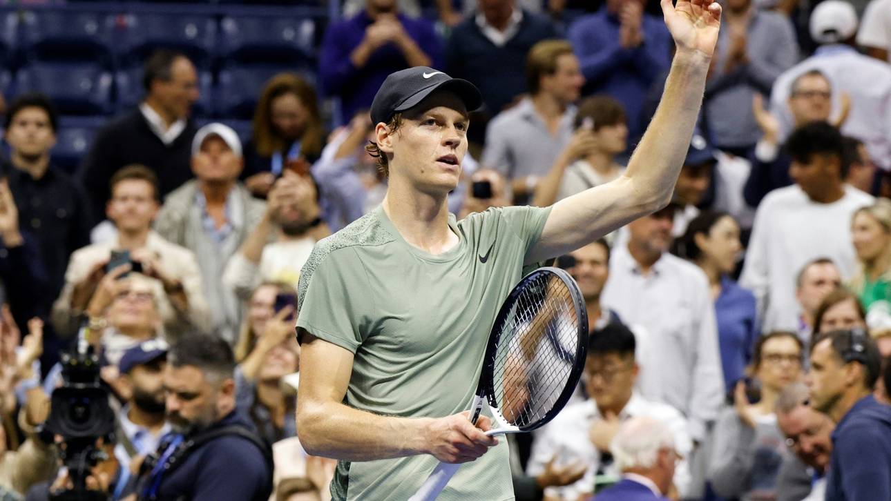 Wildes Duell! Sinner behält Nerven