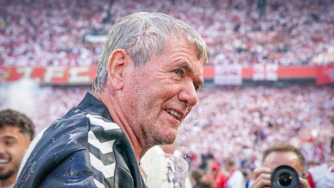 Friedhelm Funkel kann sich einen Verbleib in Köln vorstellen