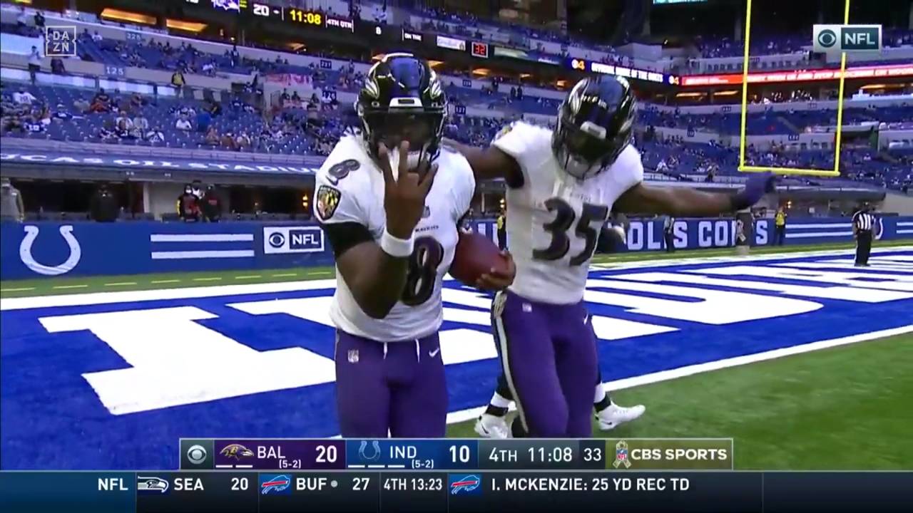 Indianapolis Colts - Baltimore Ravens (10:24): Highlights im Video | NFL
