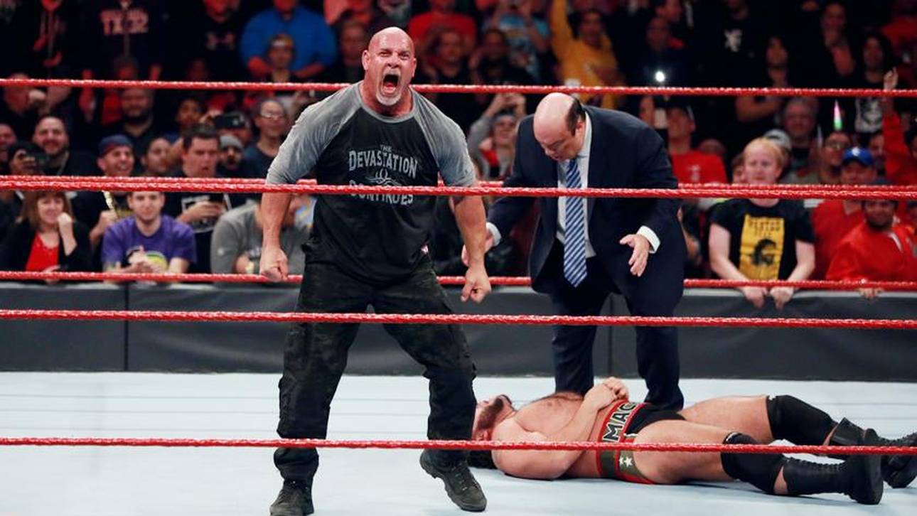 WWE: Goldberg langt hin – und patzt