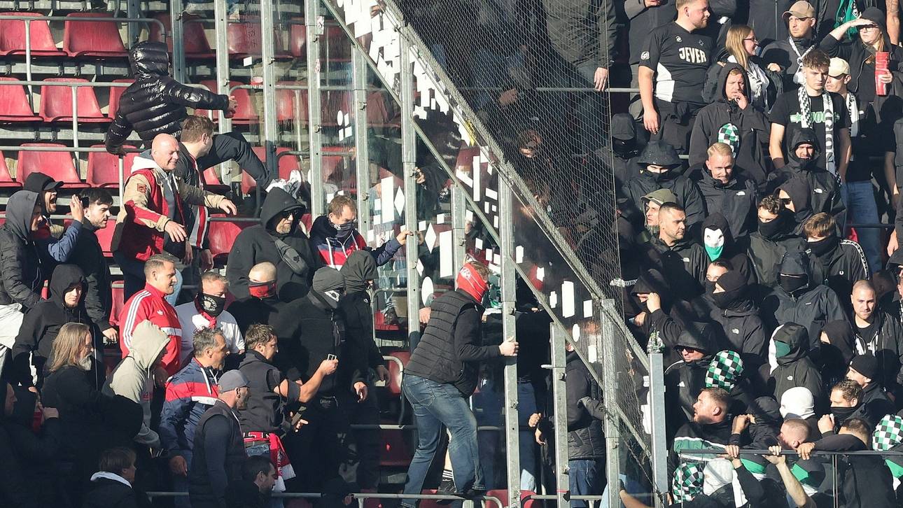Köln und Gladbach verurteilen Derby-Ausschreitungen