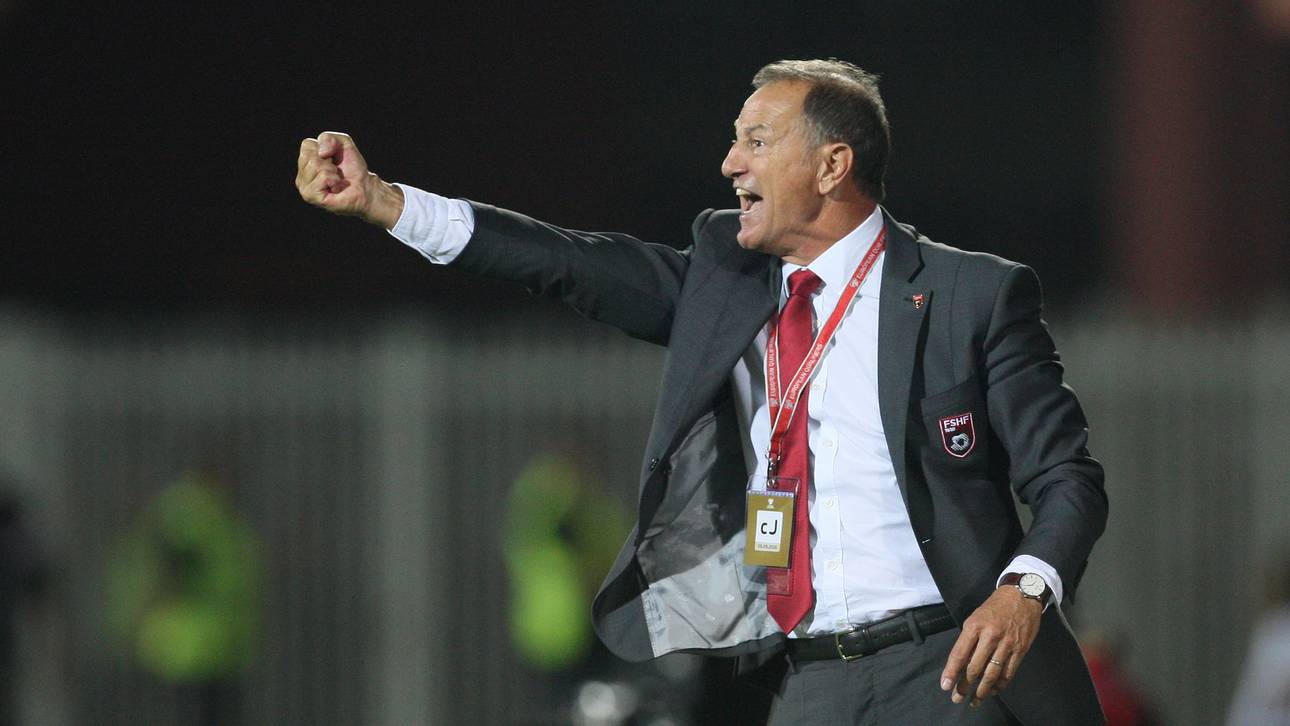 Albaniens Erfolgstrainer hört auf