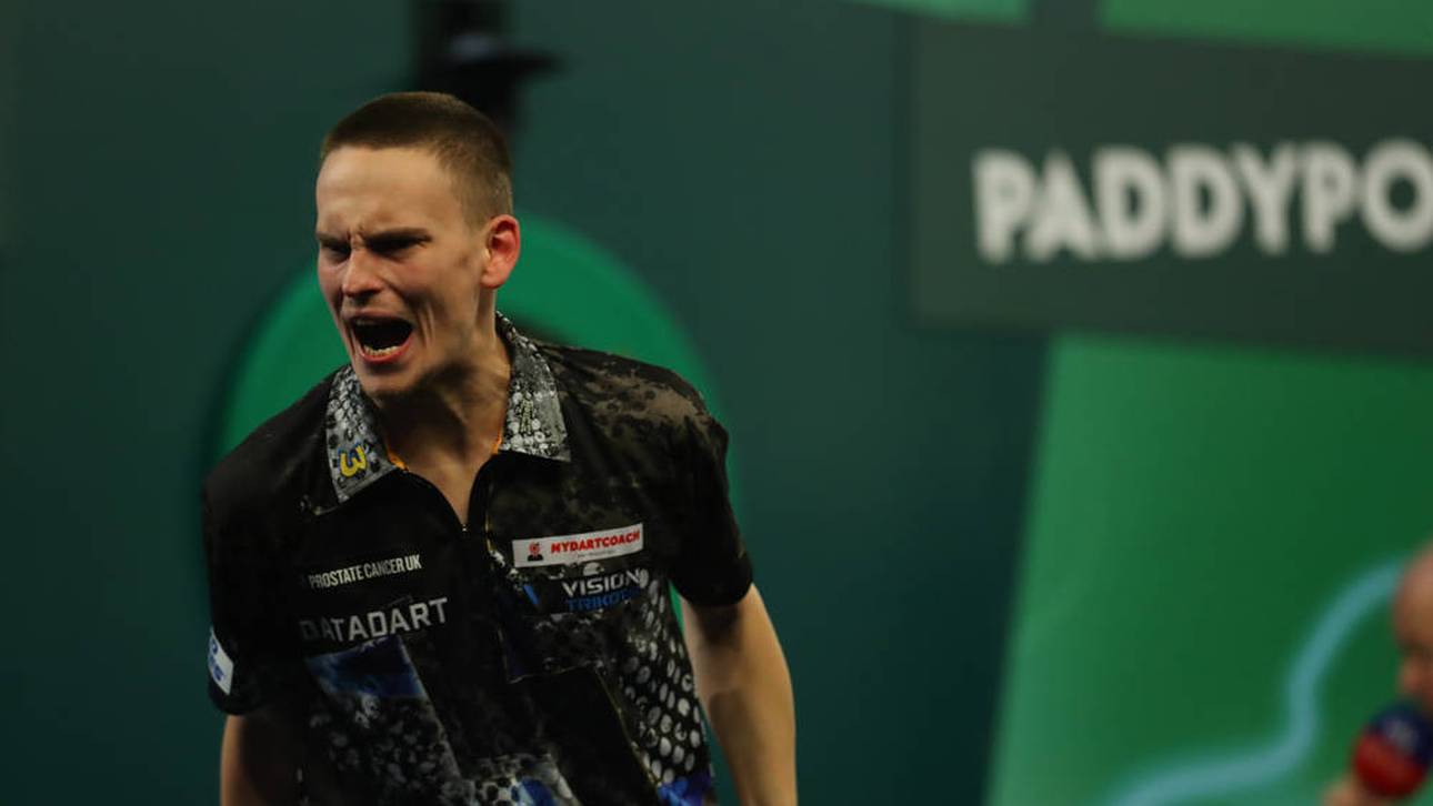 Ricardo Pietreczko hat gegen Raymond van Barneveld gewonnen