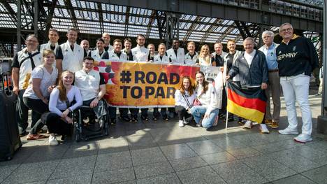 Die deutschen Sitzvolleyballer wollen eine Medaille