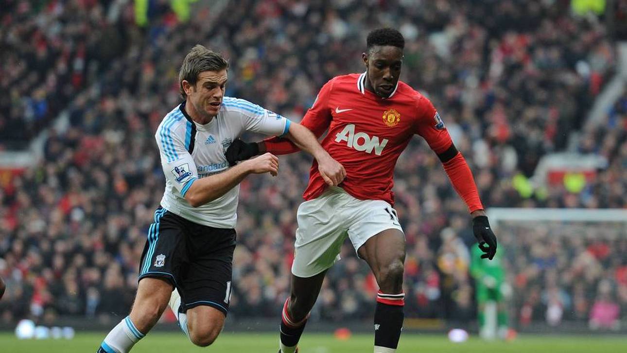 Henderson (l.) und Welbeck (r.) trafen bereits 2012 in der Premier League aufeinander