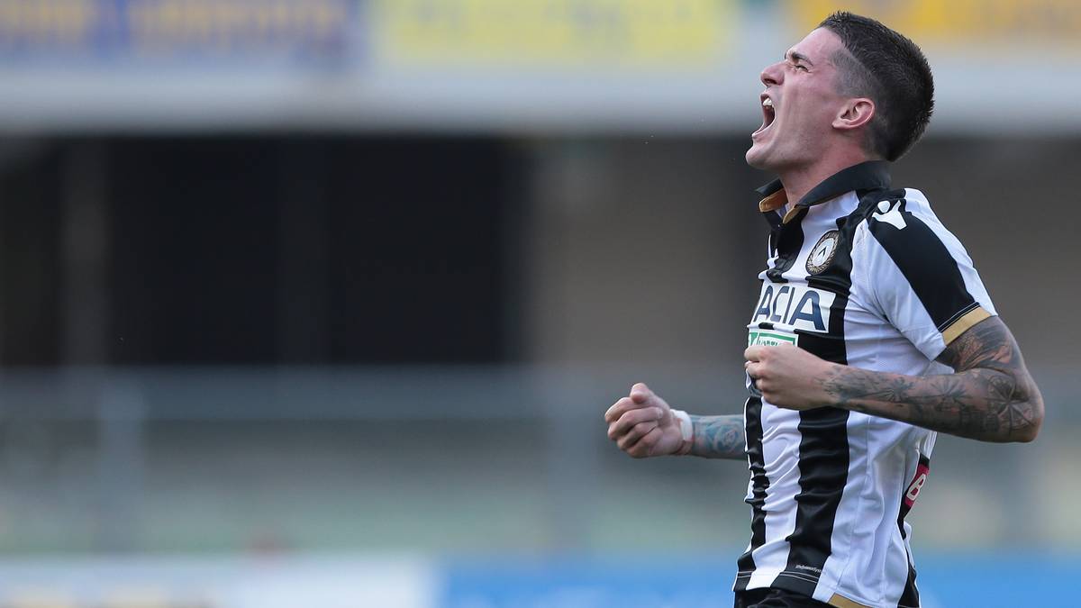 PLATZ 2: Rodrigo De Paul (Udinese Calcio, 4 Tore) - Seit zwei Jahren spielt der Argentinier für Udine, mehr als vier Saisontore schoss er aber nie. Nun hat er schon nach fünf Spielen diese Ausbeute vorzuweisen
