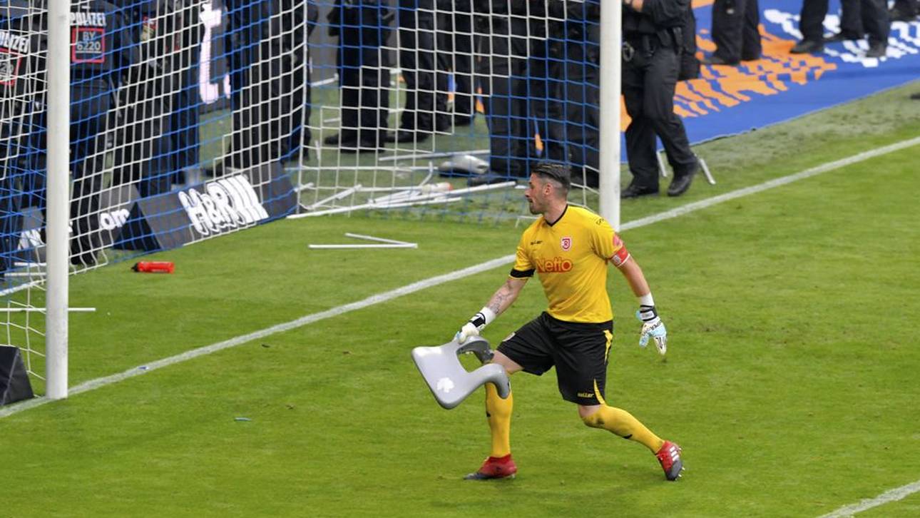 Philipp Pentke räumte seinen Strafraum auf 