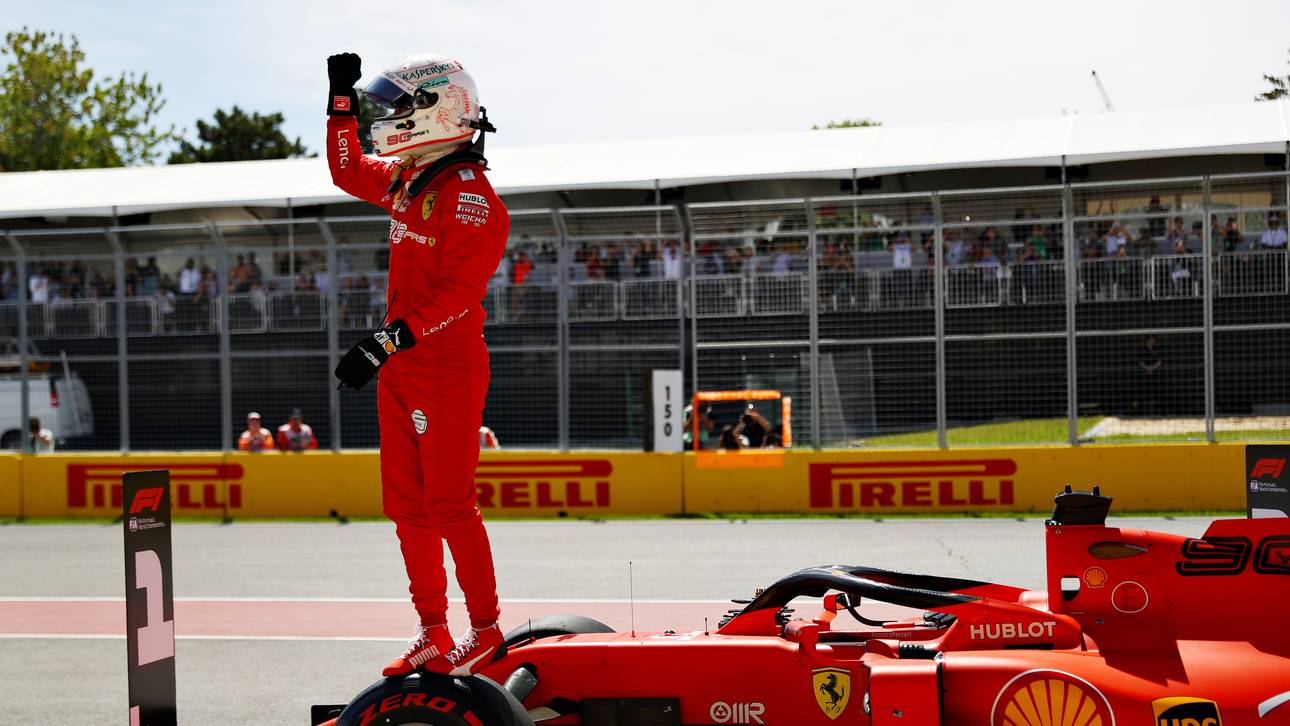 Vettel holt erste Pole der Saison