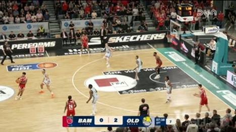 Die BBL-Highlights der Basketball-Partie BMA365 Bamberg Baskets - EWE Baskets Oldenburg im Video. 