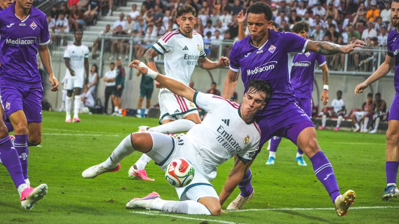 Carlos Espí bei seinem ersten Einsatz für Real Madrid