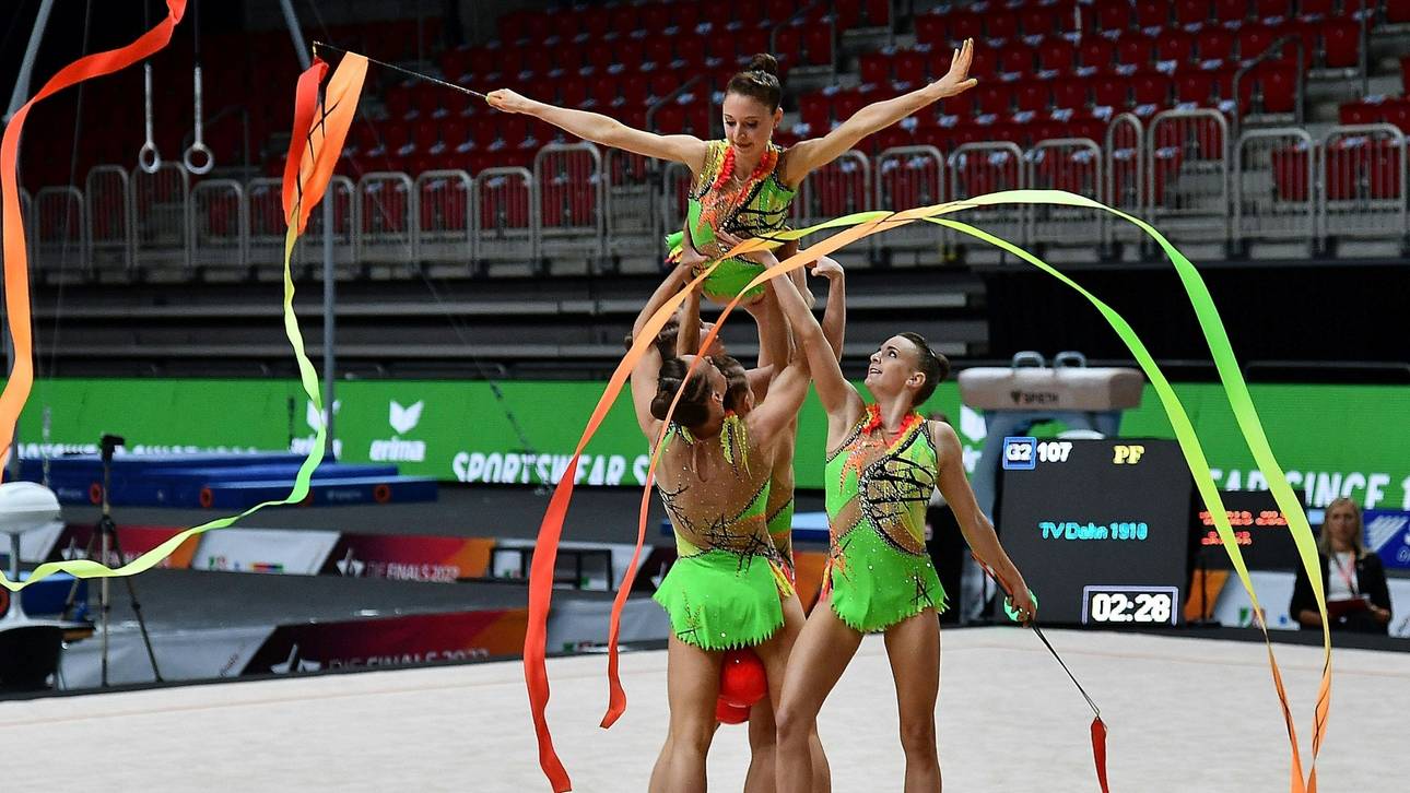 Gymnastik-DM in Düsseldorf: Gruppen-Titel an TV Dahn