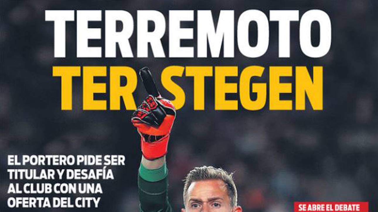 Titelblatt von "Sport" zu Marc-Andre ter Stegen