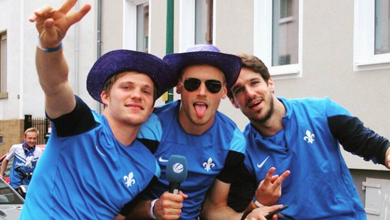 Darmstadt feiert Partymarathon