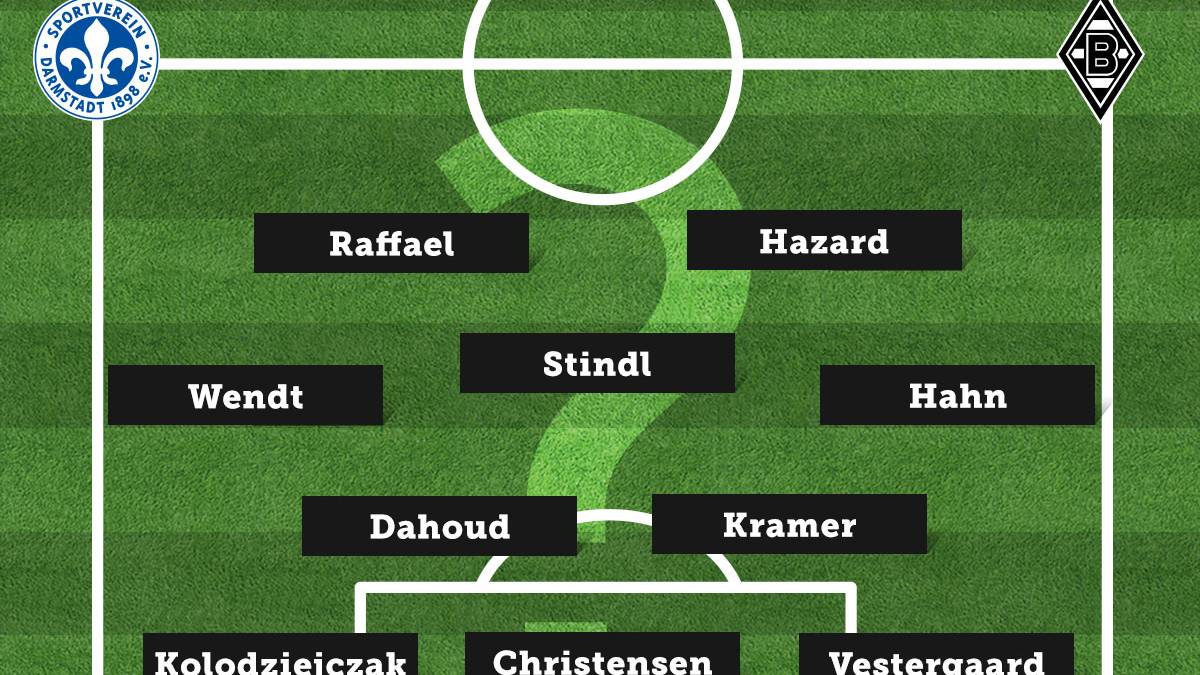 SV Darmstadt 98 - Borussia Mönchengladbach (Sa., 15.30 Uhr)