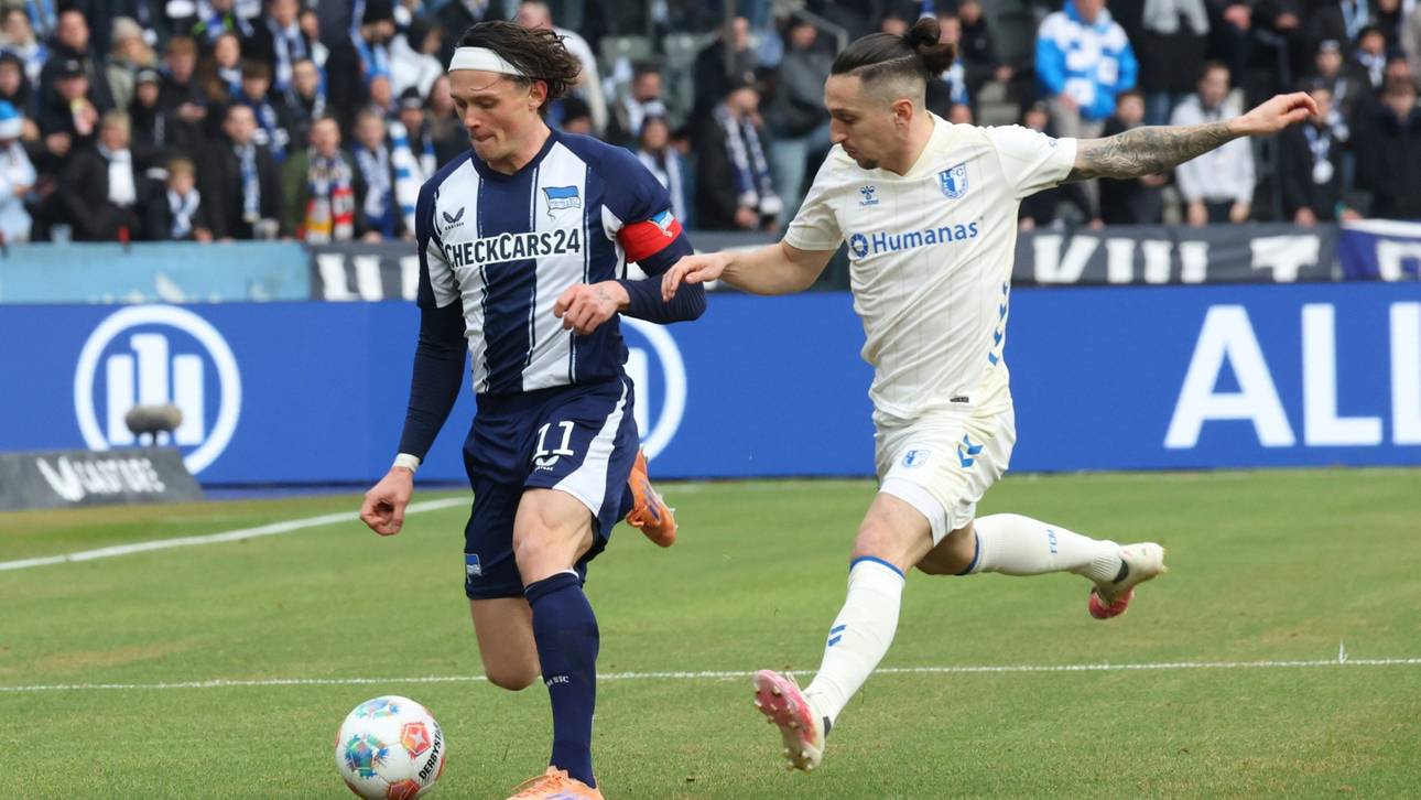 Hertha patzt gegen Schlusslicht