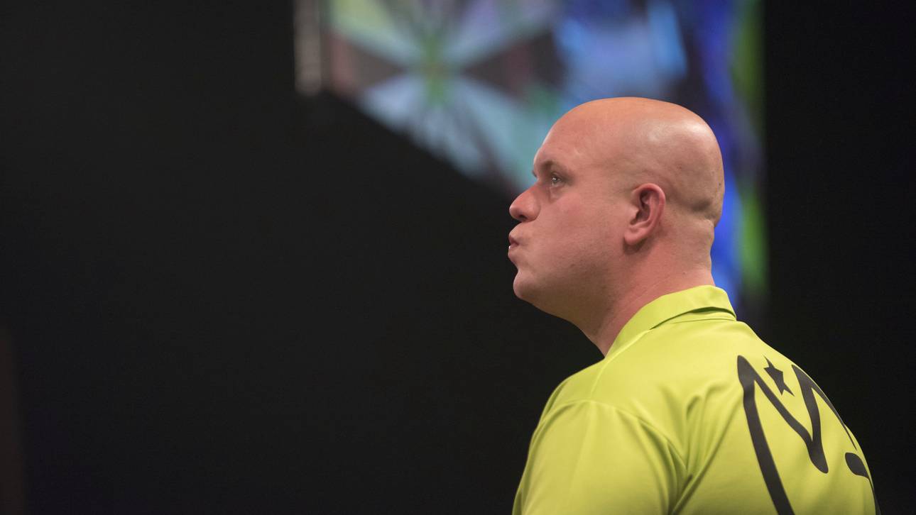 Verletzung stoppt van Gerwen