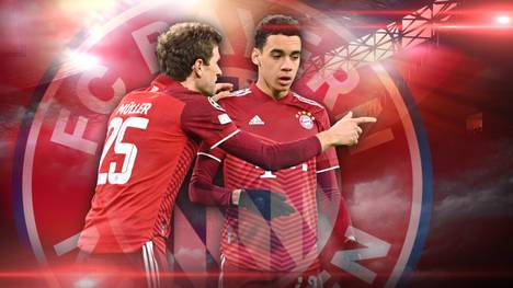 Thomas Müller steht wohl kurz vor einer Vertragsverlängerung beim FC Bayern, aber es gibt auch Stimmen, die mehr Einsatzzeiten für die Youngster im Kader wie Musiala fordern.