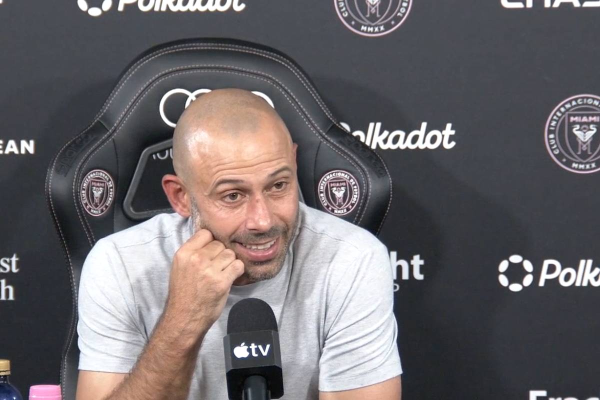 Lionel Messi brilliert in der Partie gegen Columbus Crew. In der Pressekonferenz bezeichnet ihn Inter Miami-Coach Javier Mascherano einmal mehr als den größten Spieler aller Zeiten und erklärt, was die Mannschaft tun muss, damit der Argentinier glänzen kann.