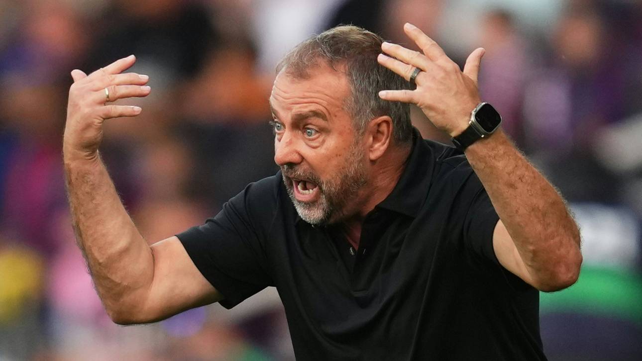 Zu emotional? Hansi Flick war außer sich