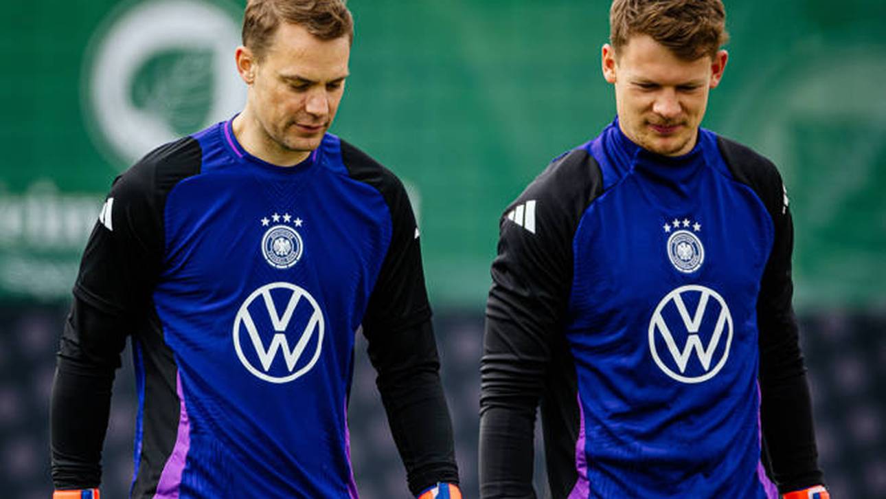 Manuel Neuer (l. mit Alexander Nübel) bestritt 124 Länderspiele