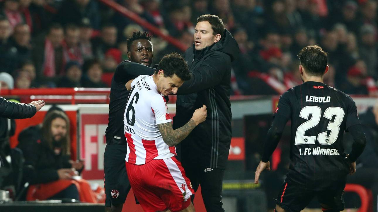 Rotflut bei Nürnbergs Sieg in Berlin