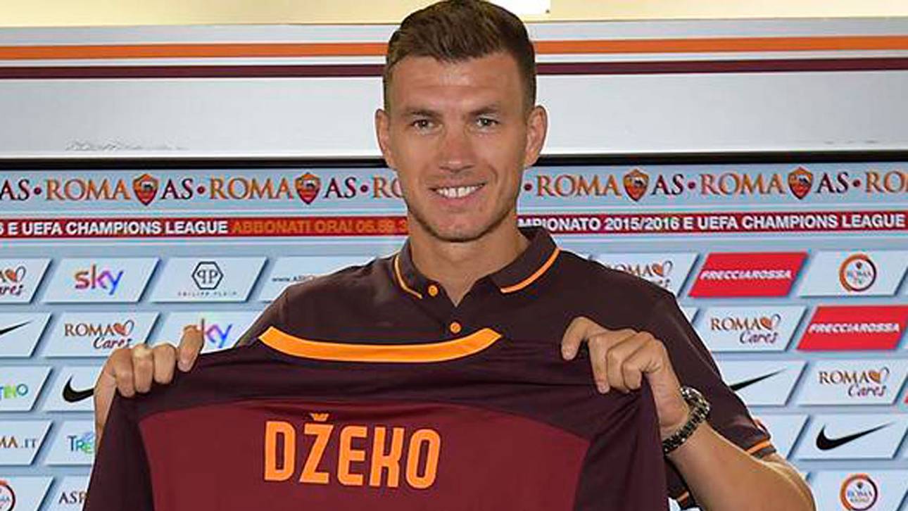 Fix: Dzeko wechselt zum AS Rom