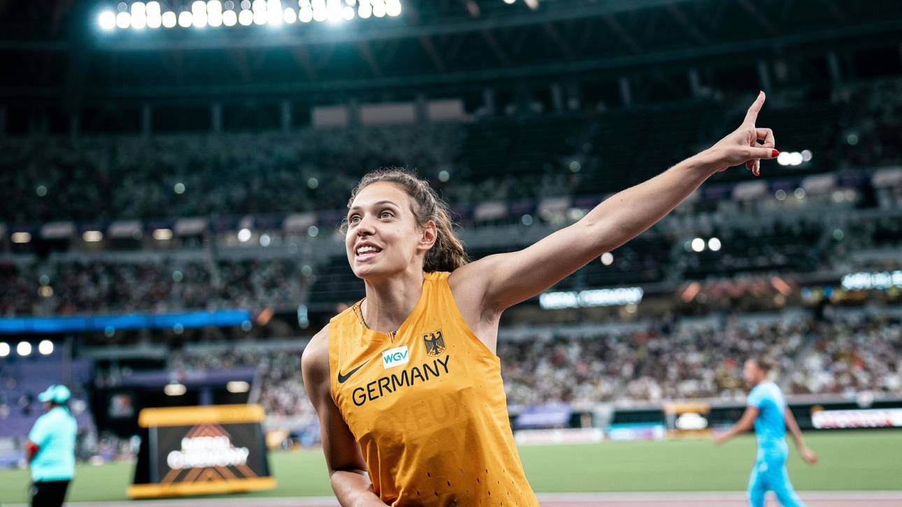 Dreispringerin Joyeux im WM-Finale