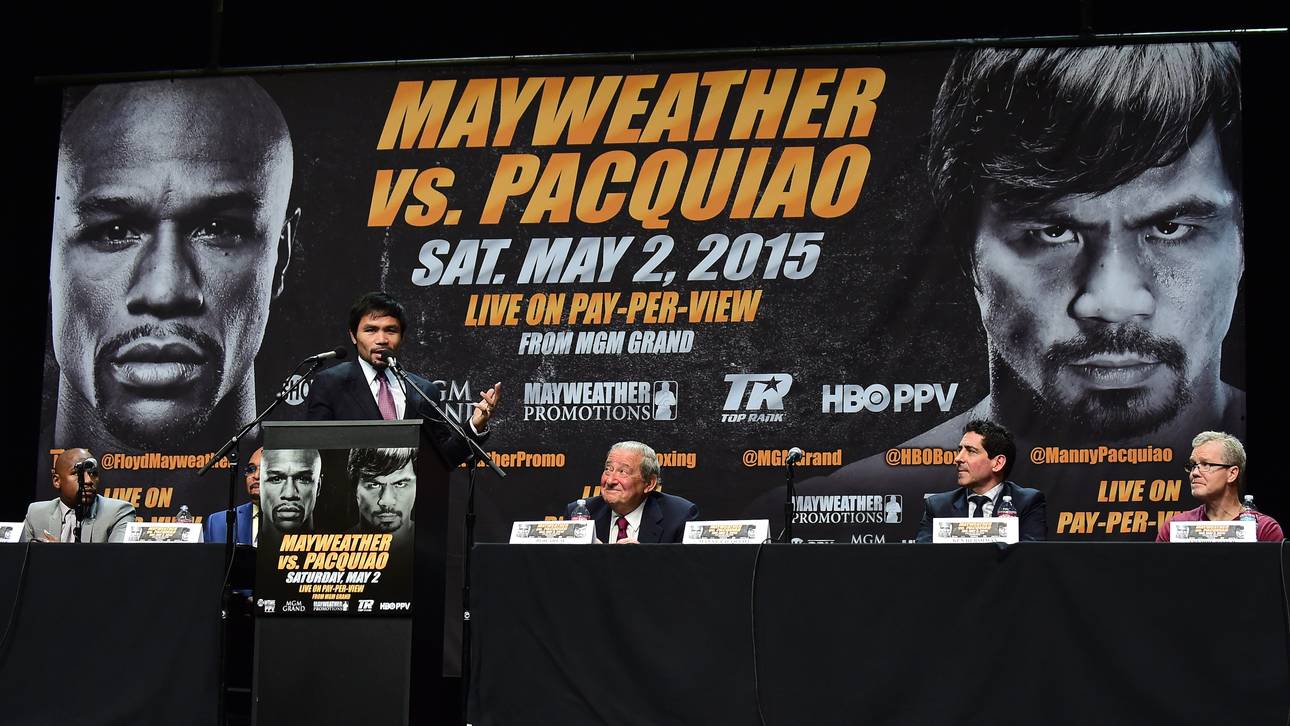 Mayweather vs. Pacquiao begeistert Maske
