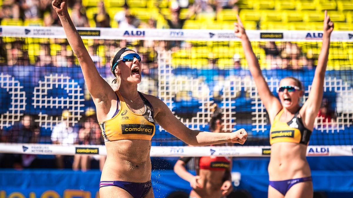 LEONIE KÖRTZINGER / SARAH SCHNEIDER:
Großes Perspektivteam und im Juni Dritte bei der Beach-Liga. Vor allem physisch top – und mit ganz starkem Aufschlag. Körtzinger vor allem sehr sprunggewaltig und immer konstanter