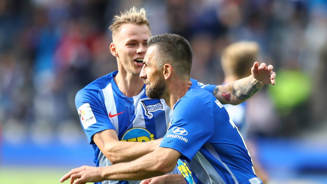 Hertha stürmt zum Vereinsrekord