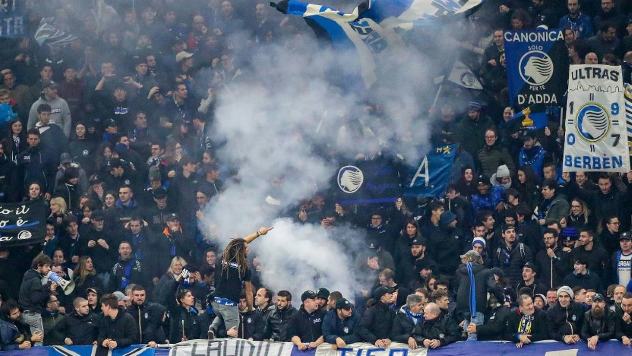 Stadionsperren für neun Atalanta-Fans