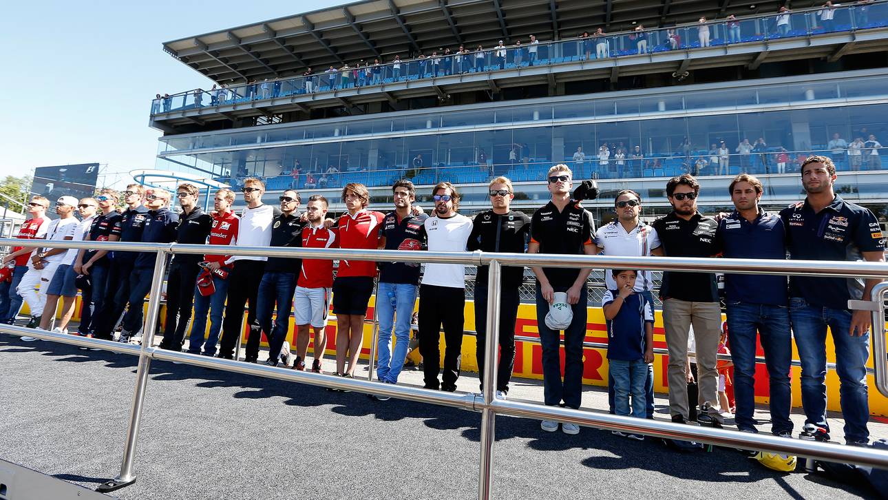 Fahrer gedenken verstorbenem Wilson