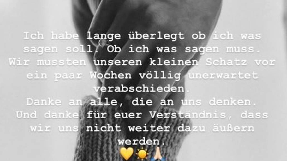 Die traurige Mitteilung auf Instagram von Laura Winter, Verlobte von Gladbach-Star Jonas Hofmann