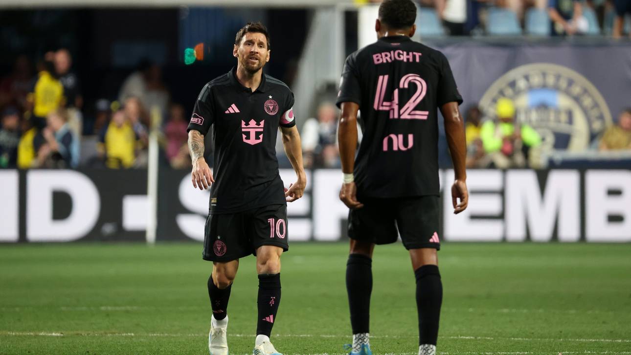 Schlag gegen Gegenspieler: Messi bestraft