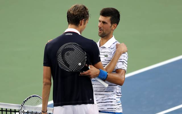 Tennis Novak Djokovic Unterliegt Daniil Medvedev In Cincnnati