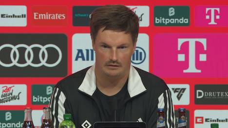 Nach der Niederlage gegen den FC Bayern München übt HSV-Trainer Merlin Polzin scharfe Kritik an seiner Mannschaft.