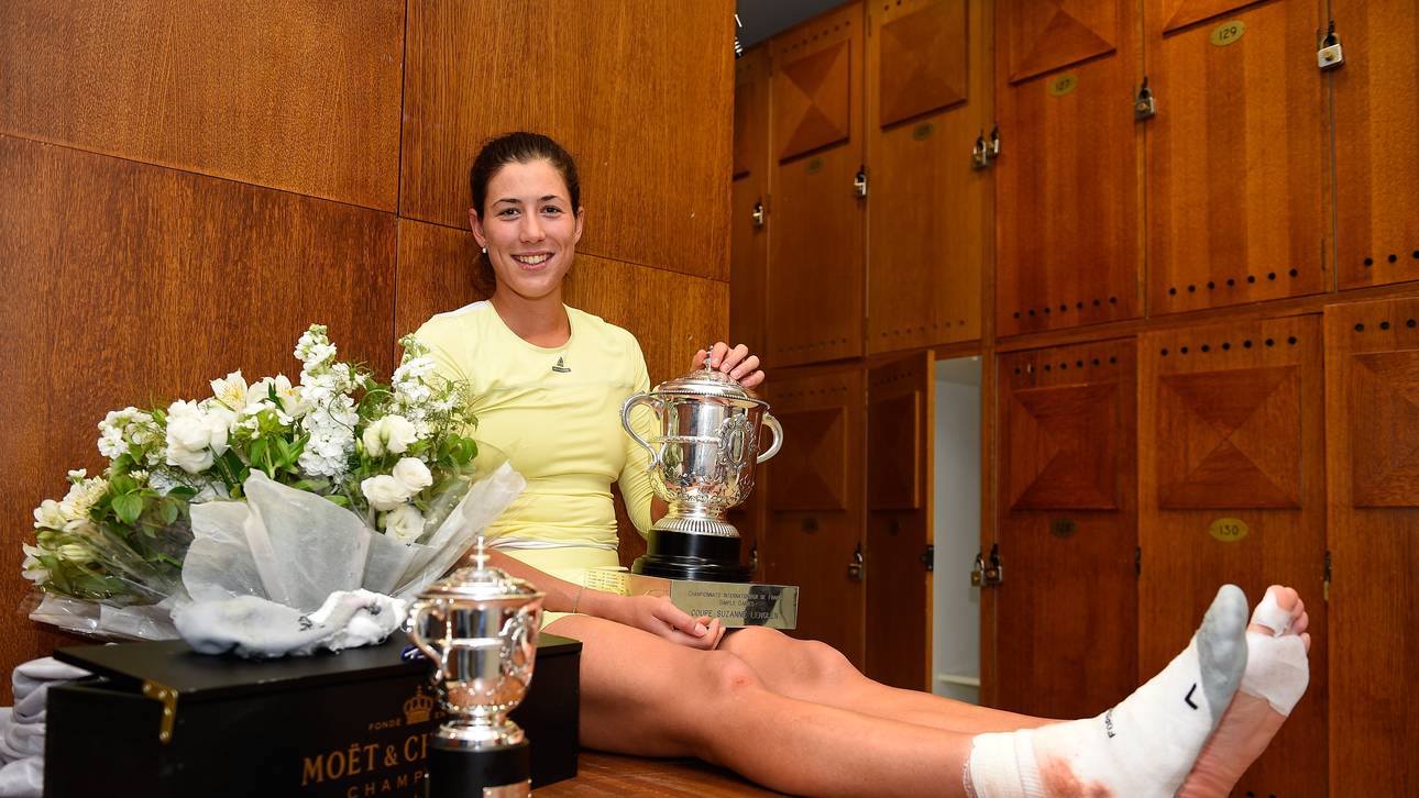 Stars und Presse feiern Muguruza