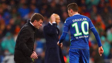 Julian Draxler (r.) will den VfL Wolfsburg verlassen