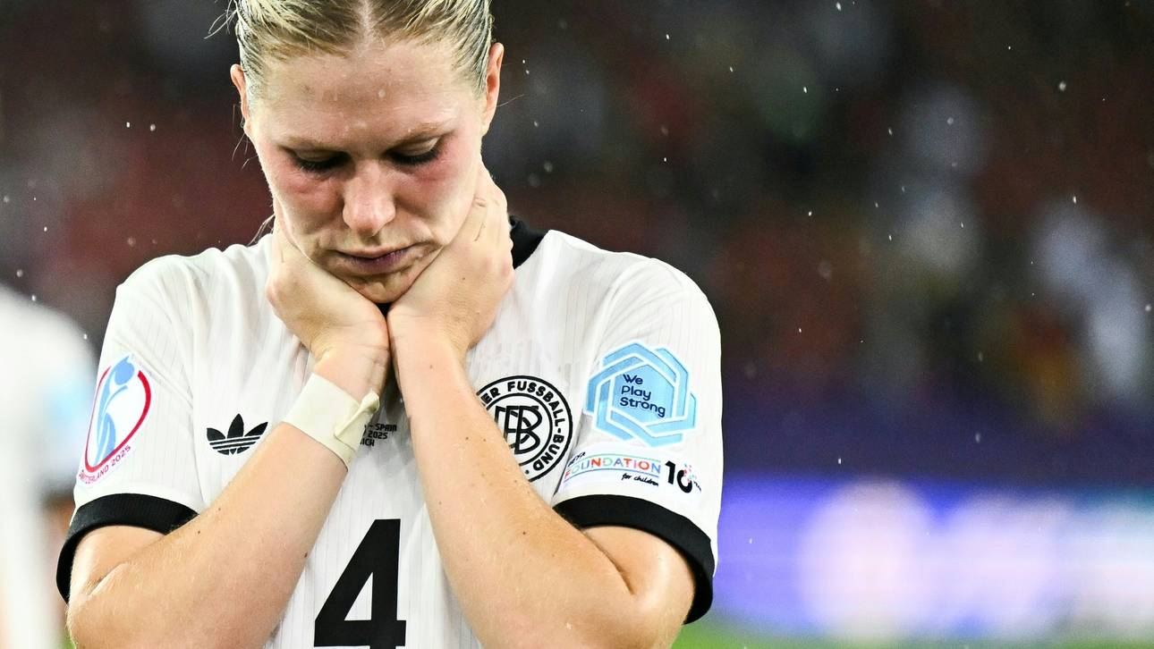 Rebecca Knaak nach dem verlorenen Halbfinale