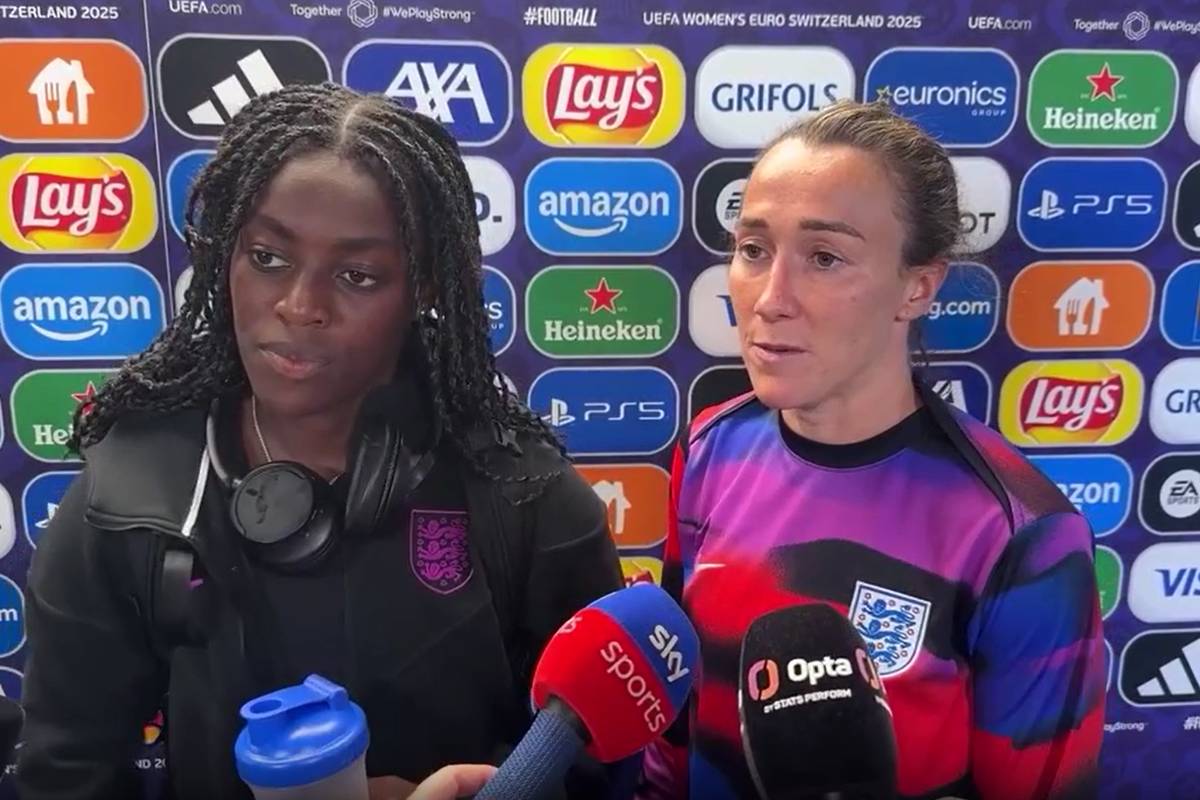 Was für ein Krimi! Trotz vier verfehlter Elfmeter im Elfmeterschießen setzt sich England im EM-Viertelfinale gegen Schweden durch. Ein nervenaufreibender Sieg, der bei den Spielerinnen für große Erleichterung sorgt.