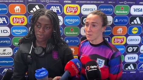 Was für ein Krimi! Trotz vier verfehlter Elfmeter im Elfmeterschießen setzt sich England im EM-Viertelfinale gegen Schweden durch. Ein nervenaufreibender Sieg, der bei den Spielerinnen für große Erleichterung sorgt.