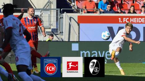 Der SC Freiburg schlägt Heidenheim nach einer rasanten zweiten Hälfte mit 3:0. 