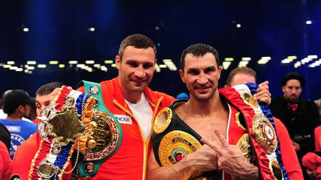 Vitali und Wladimir Klitschko auf dem Höhepunkt ihrer Dominanz 2011