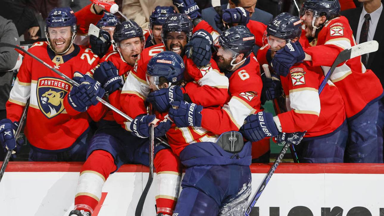 Sweep! Panthers im Stanley-Cup-Finale