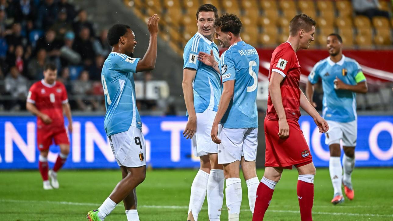 Frankfurter trifft für Belgien