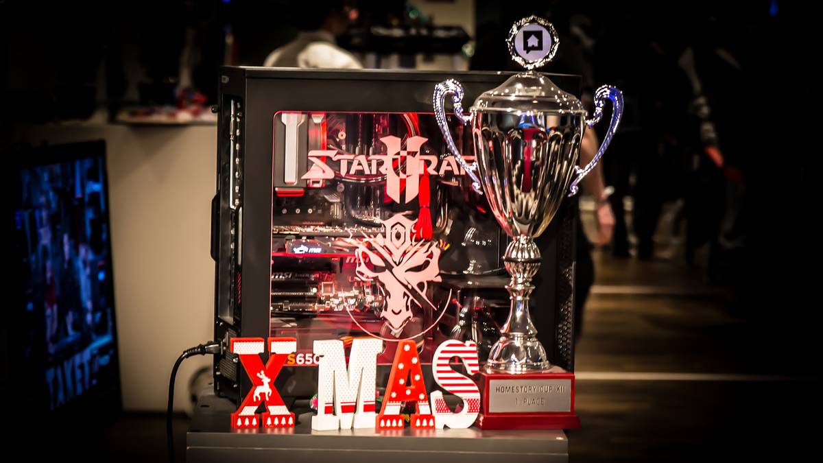 Die heißbegehrte Trophäe.